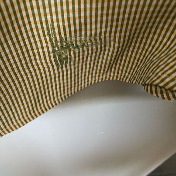 ECKO UNLTD. The Dwyer Green & Yellow Plaid Short Sleeve Collared Shirt Men XXXL - Picture 7 of 10